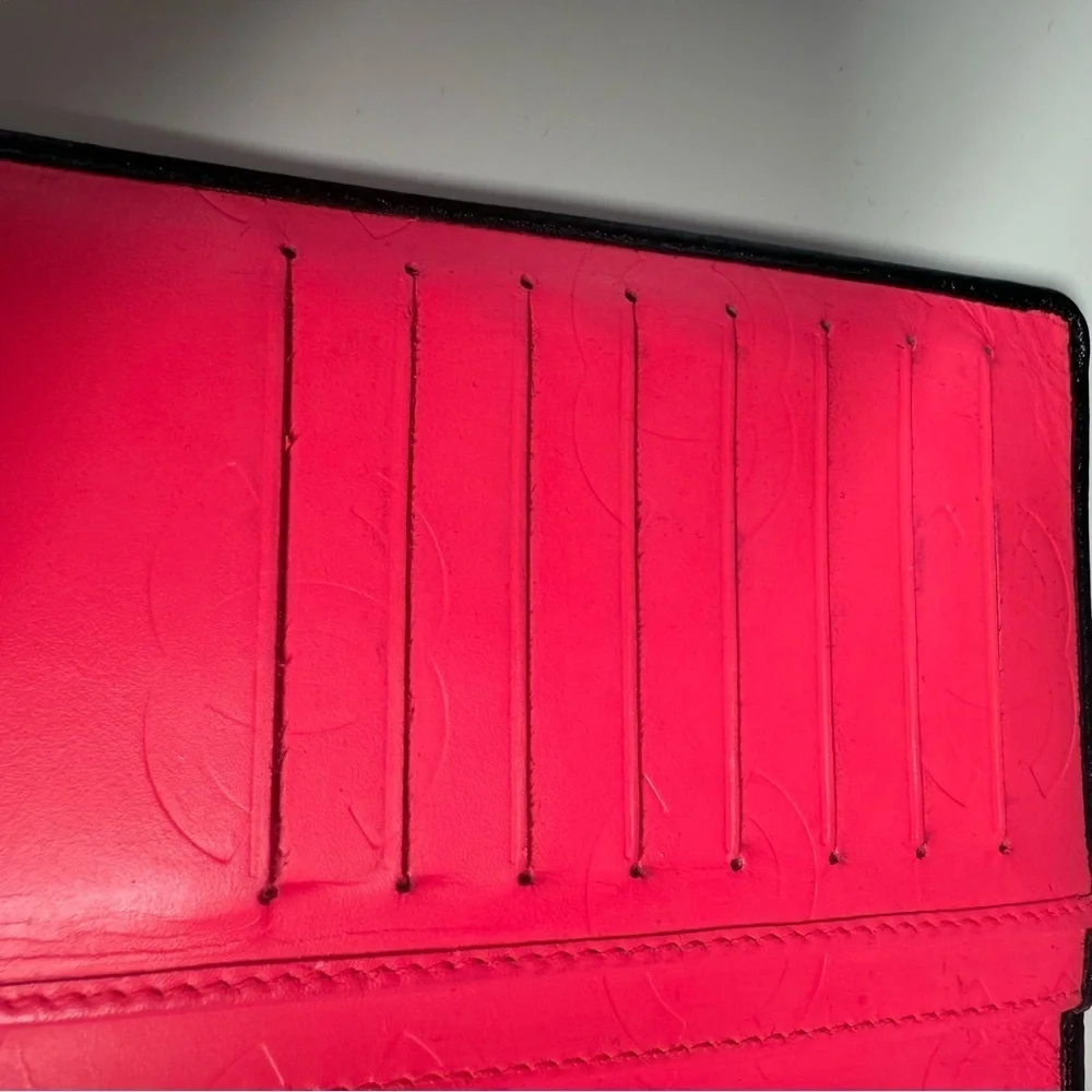 CHANEL Cambon Black Quilted Leather Wallet